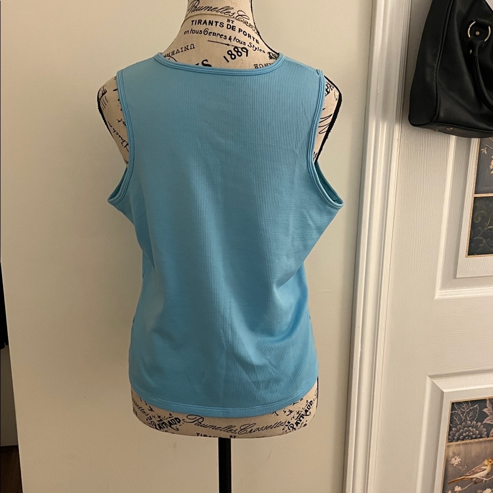 💗Nike Women's Light Blue Tank Top - Picture 3 of 7